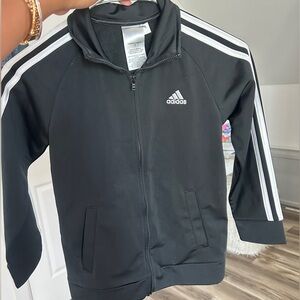 Primegreen Essential Black Addias Jacket